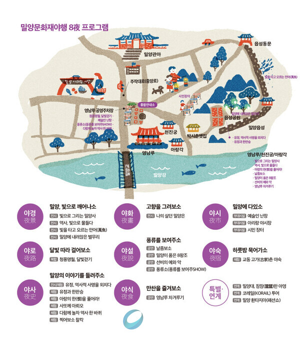 밀양, 13-14일 문화재야행 개최 (사진/밀양시청)