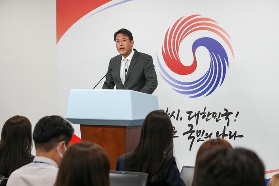 김태효 국가안보실 1차장.(사진=대통령실 사진 기자단)